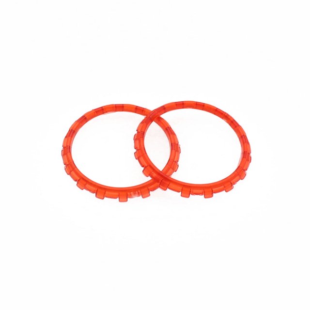1pair=2pcs Plastic Replacement Accessories Accent Rings for Sony for Dualsense 5 PS5 Controller N12