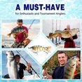 thumbnail image 4 of BKER 3D Simulation Fish Hook Realistic Fish Shape Fishing Supplies For Lake River For Fishing Enthusiasts Beginners, 4 of 5