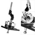 thumbnail image 1 of Levier de Vitesse de Course Automobile en Alliage d'Aluminium Manuel pour 83-04 Noir Argent, 1 of 8