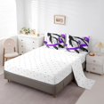 thumbnail image 3 of YST, Gradient Abstract, Ensemble de couette, 7 pièces, Ombre Graffiti, Queen Size, 3 of 4