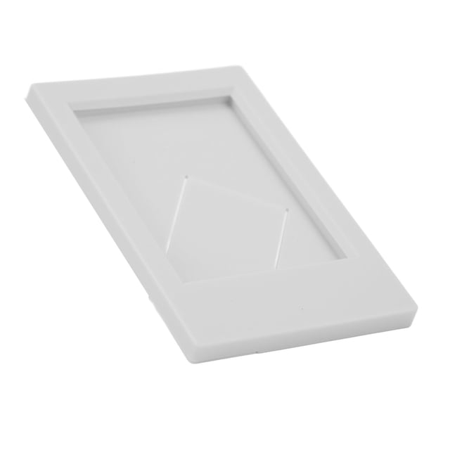 Stand Photo Frame, Rectangle Decorative Photo Frame Compact Classical Replaceable For Bedroom Grey