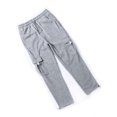 thumbnail image 3 of Mens Urban Straight Leg Jogger Heavy Weight Fleece Cargo Pocket Sweat Pants, 3 of 7