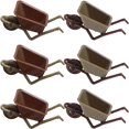 thumbnail image 3 of LOVEVER 6 Pcs Mini Brouette Ferme Modèle de Brouette Miniature Accessoires de Maison de Poupée, 3 of 8