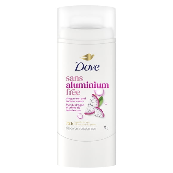 Dove Aluminum-Free Deodorant 72H Protection Dragon Fruit & Coconut, 74 g