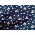 thumbnail image 5 of oneOone Tissu Popeline de Coton Triangle Imprimé Géométrique 1 Yard 42 Pouces de Large, 5 of 5