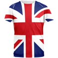 thumbnail image 1 of British Flag Union Jack All Over Mens T Shirt, 1 of 1