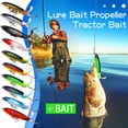 thumbnail image 2 of HLONK 4.33” ABS Floating Fishing Lures for Bass, 2 of 12