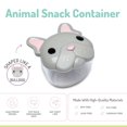 thumbnail image 4 of Melii contenant à collations animal pour tout-petits et enfants, bulldog, 7,84 oz / 232 ml, 4 of 7
