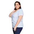 thumbnail image 4 of Iyla Plus Women's Short Sleeve Ripple Tee, 4 of 6
