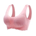 thumbnail image 3 of Timegard 3pc Sports Bras for Women Plus Size Seamless Back Smoothing Wireless Full Support Yoga Bralette, 3 of 6