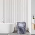 thumbnail image 4 of Collapsible Canvas Laundry Hamper Basket - Foldable Storage Bin for Toys, Blankets & Home Organization, 4 of 6