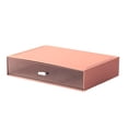 thumbnail image 1 of fastboy Neat And Tidy Storage Box - plify Life With Organized Storage Multilayer Stackable Desk Organizer pink 1 drawer 1Set, 1 of 6