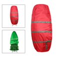 thumbnail image 3 of Sac de Rangement pour Arbre de Noël Housse Anti-Poussière Protège-Eau Mobilier d'Extérieur Rouge 89x190cm, 3 of 9