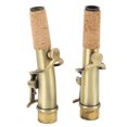 thumbnail image 4 of Saxophones Necks, Durable Portable Easy Installation Saxophone Neck 2Pcs  For Instrument Cyan Antique Brass, 4 of 8