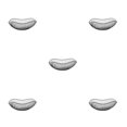 thumbnail image 2 of Youkk Fruit Basket Open Wire Modern Style Wide Application Multifunctional Metal Fruit Baskets black Oblique small 5Set, 2 of 6