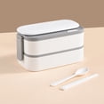 thumbnail image 1 of Clearance Deals Lisbinx Portable Food Container, Worker Lunch Containers, Food-grade Material Lunchbox, Lunch Box, Fruit Storage Sealedbox, for Travel, Office, Home, 1 of 3