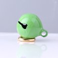 thumbnail image 1 of Pet Collar Bell Dog Collar Bell Cat Collar Bell Pet Pendant Accessories Pet Collar Bell Iron Pet Round One Piece Bell Collar Pendant Accessories With Keyring For Cats And DogsGreen, 1 of 1
