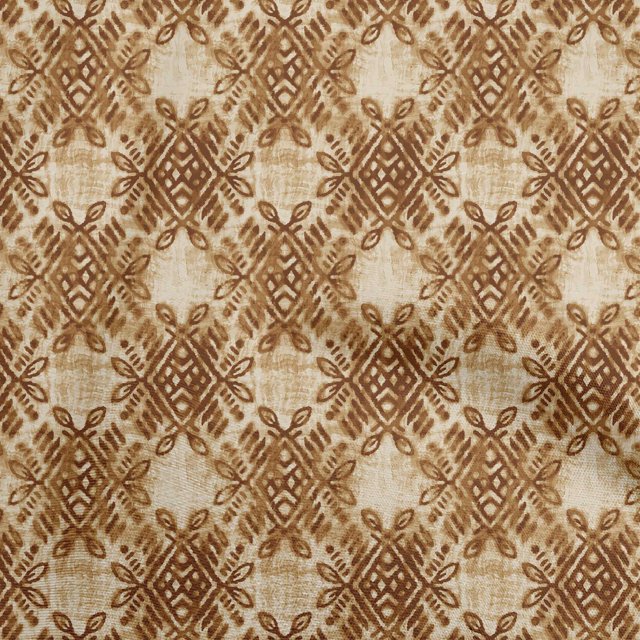 oneOone Polyester Spandex Dark Mustard Fabric Geometric Sewing Craft Projects Fabric Prints By Yard 56 Inch Wide