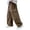 Coffee, variant on LOVZFMLL Boys Cargo Pants Wide-Leg Loose Fit Pants Solid Casual Elastic Waist Long Pants with Big Pockets Teen Boys Clothes 15-16 Years