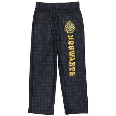 Intimo Harry Potter Big Boys Houses Plaid Pajama Lounge Pants (Hogwarts, 16)