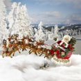 thumbnail image 1 of 24" Musical Santa Claus and Sleigh Table Top Christmas Decor, 1 of 5