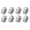 thumbnail image 1 of 8 Pcs Entretoises en Acier Inoxydable 304 3/8 Pouces OD x 1/4 Pouces ID x 3/16 Pouces Longueur(10x6x4mm) Vis Support de Bague Finition Simple Non Filetée Entretoises Rondes en Métal pour Vis M3 Boulons et Tringles, Argent, 1 of 6