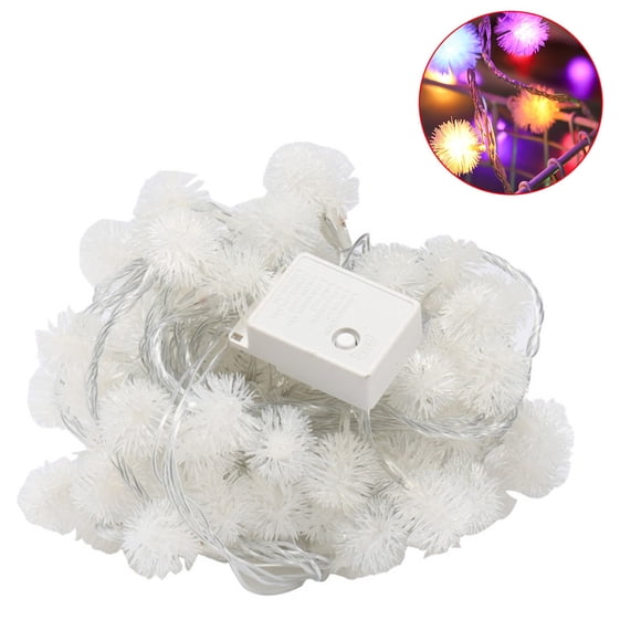 B Christmas Decoration Led Light Dandelions Ball Light String Design B Bedroom Outdoor Solar Wedding Star Net Red Small Colored Lights