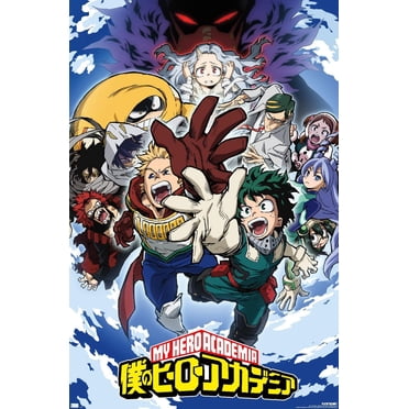 My Hero Academia: Season 4 - Key Art Wall Poster, 22.375" x 34"