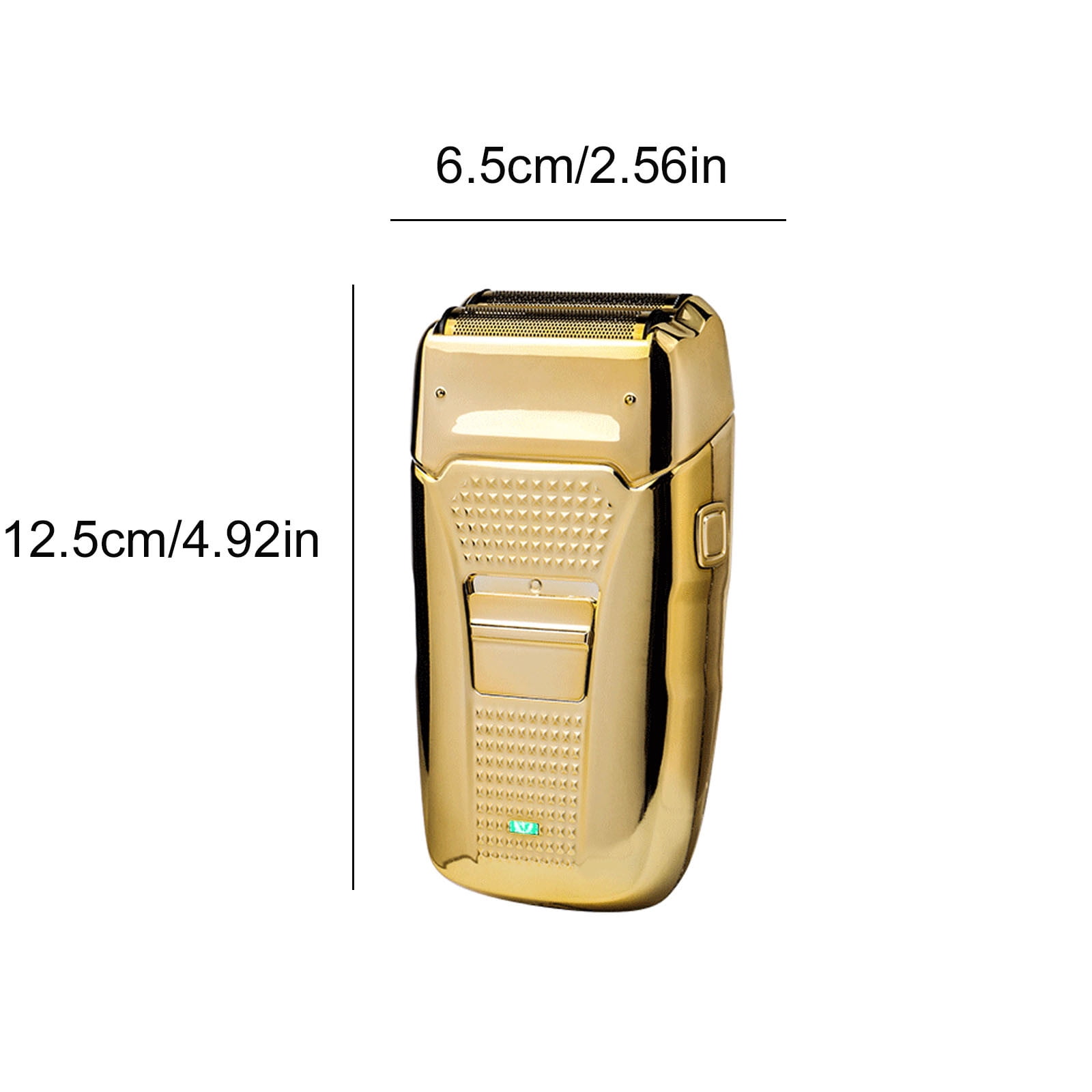 Herunwer USB Rechargeable Mini Portable Men's Beard Shaver, Compact Travel Electric Shaver