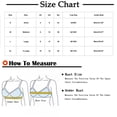 thumbnail image 3 of fheaev Everyday Bras for Women Light Padded Bras Comfortable Wireless Bras with Soft Support Regular And Plus Size Bras with Adjustable Shoulder Strap Tshirt Push Up Bralettes, 3 of 4