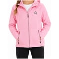 thumbnail image 3 of Reebok Veste Softshell doublée en molleton pour fille, tailles TP (4/5) à TG (14/16), 3 of 4