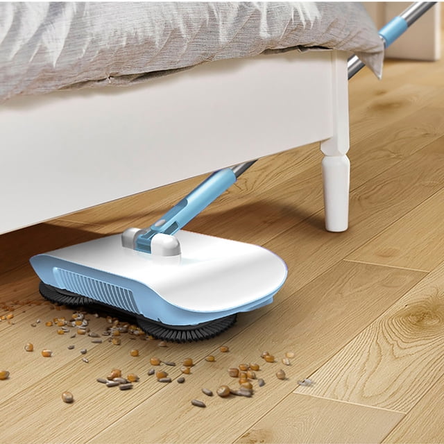Antqov Hand Push Sweeper Household Lazy Three-in-one Suction Sweeper Cleaning Floor Stall