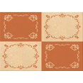 thumbnail image 1 of Ahgly Company Machine Washable Indoor Rectangle Transitional Orange Red Orange Area Rugs, 7' x 9', 1 of 7