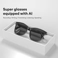 thumbnail image 4 of EASTIN Hy C8 PRO Lunettes Intelligentes Multifonctions AI Bluetooth Hy-C8 PRO Lunettes Intelligentes avec Caméra Écouteurs Sans Fil AI Lunettes Intelligentes pour Écouter de la Musique et Appeler Prise en Charge 75 la, 4 of 7