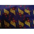 thumbnail image 4 of oneOone Cotton Silk Fabric Leaves Block Print Sewing Fabric BTY 42 Inch Wide, 4 of 4