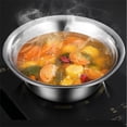 thumbnail image 3 of Suncoda Algaecide, Multifunctional Stainless Steel Basin - New Three Piece Set of Colander Filter, Salad Rotator, Fruit and Vegetable Rice Washing Filter, Basket Bowl, 3 of 6