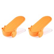 Wzzjkit Shoe Rack for Closet, New Shoe Storage Rack Adjustable Double-layer Shoe Rack for Home Use Door Shoe Cabinet Layered Partition Shoe Rack, Shoe Rack