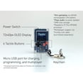 thumbnail image 5 of Tinycircuits Thumby (clear) Tiny game console Playable Programmable Keychain: Electronic Miniature STEM Learning Tool, 5 of 5