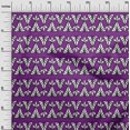thumbnail image 2 of oneOone Coton Bio Voile Tissu Imprimé Floral & Triangle BTY 42 Pouces de Large, 2 of 4
