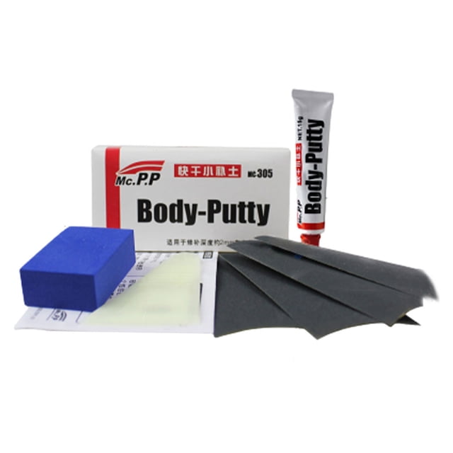 mmirethe Quick And Efficient Car Body Putty Scratch Filler Kit For DIY Repairs Body Putty Scratch Filler Kits 5Set