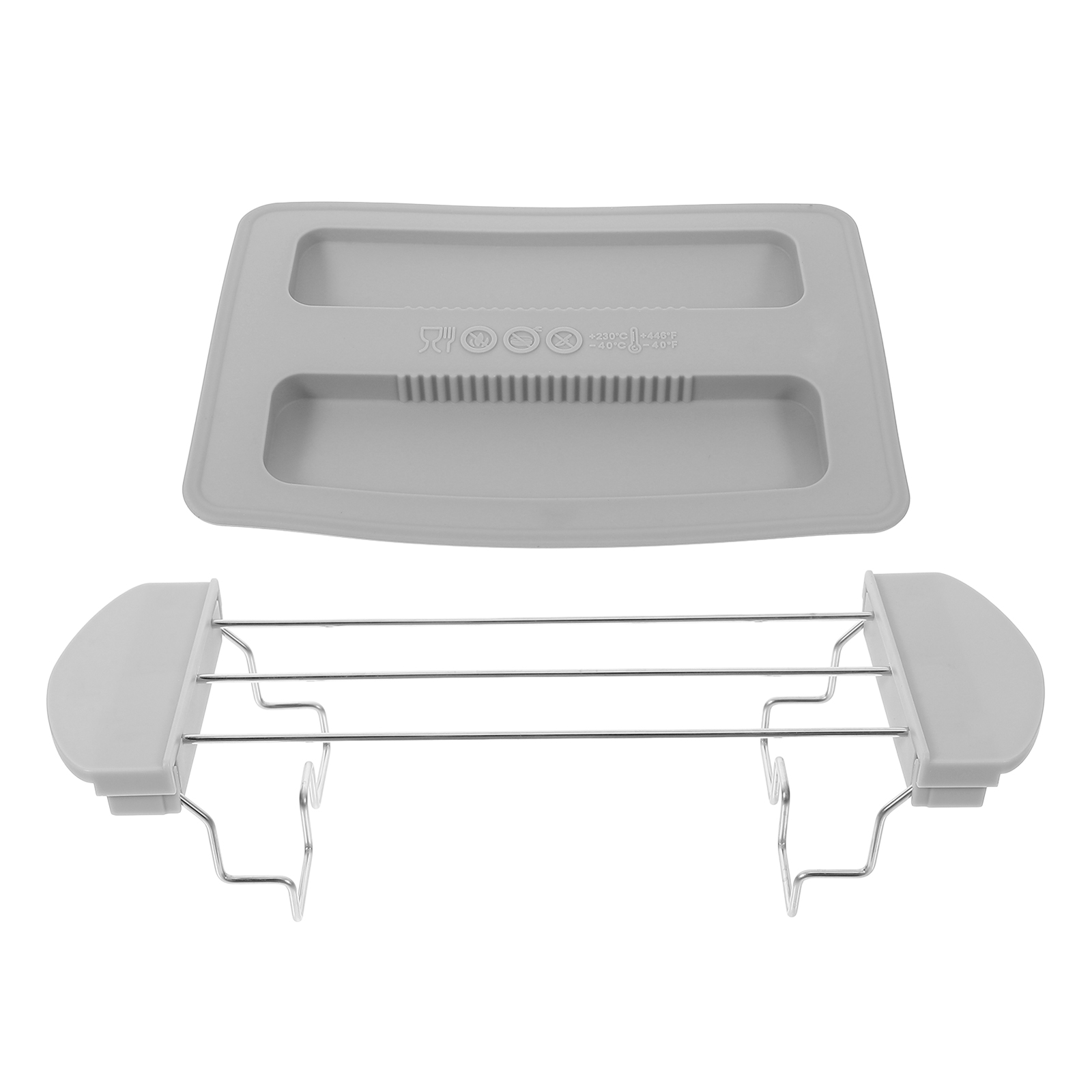 FESTFENDS 1Set Toaster Accessory Cover Bread Maker Lid Sandwich Rack Convenient Safe Use Multi Color
