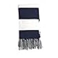 thumbnail image 3 of Sport-Tek ®  Spectator Scarf. Sta02 Osfa True Navy/ White, 3 of 3