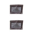 thumbnail image 1 of Decodeary Durable Pouch For Organizing Documents In Office Portable Zippered Pouch Brown 2Set, 1 of 6