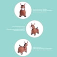 thumbnail image 3 of Bouncy Pals for Toddlers, Brown Bouncy Horse Hopper Ride On Inflatable  for Boys Girls, 3 of 7