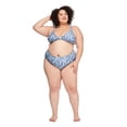thumbnail image 2 of George Women's Plus Triangle Bikini Top, 2 of 6