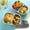 Argent5108, variante sur Assiettes en Acier Inoxydable 304, Plateau de Service à 2 Compartiments Divisé pour le Camping et la Maison / Plateau en Métal de Qualité Alimentaire avec Bords Polis, 8,46 X 6,06 X 1,77 Po, Empilable et Compatible Lave-Vaisselle