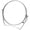 Silver, variant on Metal Makeup Mirror Rotary Cosmetic Mirror Desktop Folding Mirror Metal Makeup Mirror