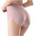 thumbnail image 4 of Womens Stretch High Waisted Seamless Underwear No Show Tummy Control Panties Soft Postpartum Full Coverage Briefs, 4 of 7