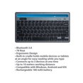 thumbnail image 4 of Clavier Bluetooth CJ Tech Slim sans fil multi-appareils  - Noir, 4 of 4