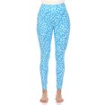 thumbnail image 1 of White Mark Leggings Léopard Ultra Doux pour Femmes, 1 of 5